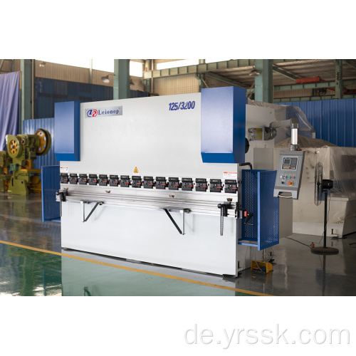 WC67K Hydraulic NC Biegermaschinenhandbuch 100 Tonnen 4000 mm Druckbremse